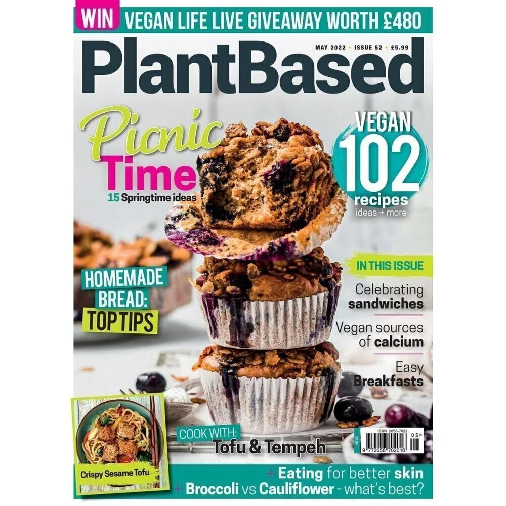 Plantbased Magazine from UK Retired Back Issue 52 Vegan Life Style May 2022